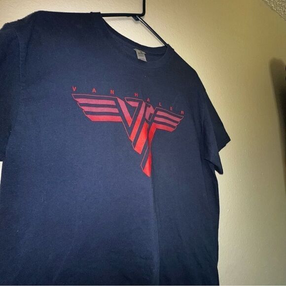 Van Halen Men's Classic Red Logo T-Shirt size L - Picture 2 of 7